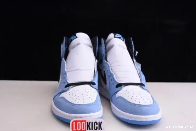 Reps LUCY 1 BLACK UNIVERSITY 555088-134 JORDAN WHITE BLUE HIGH RETRO AIR 0514